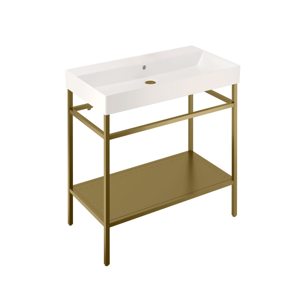 Frame stand for 850 basin - brushed brass - NTH